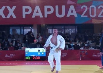 Billy Sugara Rebut Emas dari Atlet Papua Frangkling