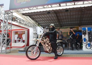 Ini Penampakan Prototype Motor Militer di IEMS 2021
