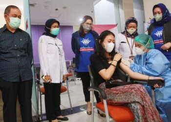 Sentra Vaksinasi Indonesia Bangkit di Medan Berakhir