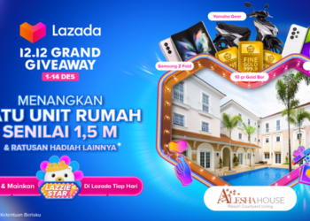 Ikuti Lazada 12.12, Giveaway Rumah di BSD City