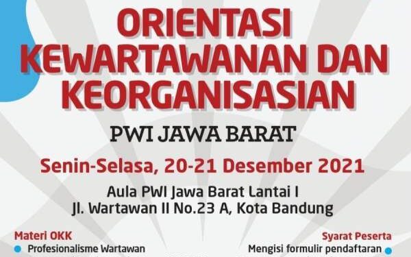 PWI Jabar Gelar OKK Level Pimpinan Redaksi dan Wartawan Pemula