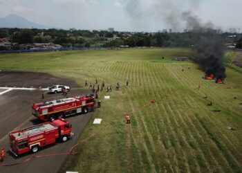 Perkelahian di Pesawat, Bangau Air Terbakar 3 Tewas