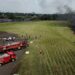 Perkelahian di Pesawat, Bangau Air Terbakar 3 Tewas