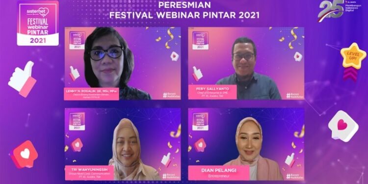 Majukan UMKM Perempuan, XL Gelar Festival Webinar Pintar 2021