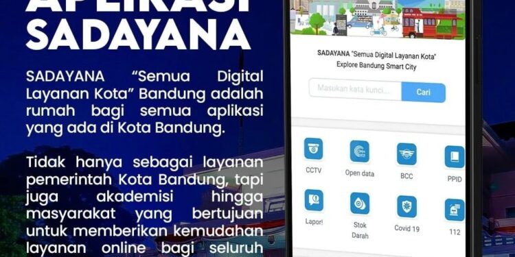 Bandung Sadayana, Semua Layanan Digital dalam Satu Platform