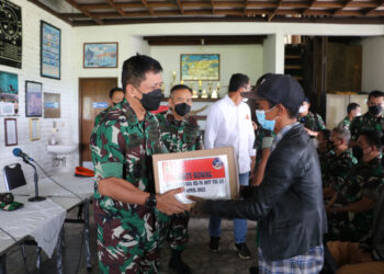 HUT TNI AU Ke 76, Lanud Sulaiman Bagikan Kaki Palsu