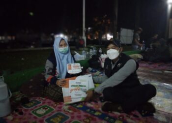 Pasien RSHS Sumringah Terima Paket Makan ACT