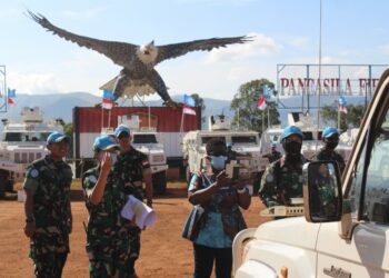 Tim COE UN Periksa Peralatan Yang digunakan Satgas BGC