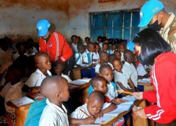 Ajak Generasi Muda Kongo Gemar Membaca