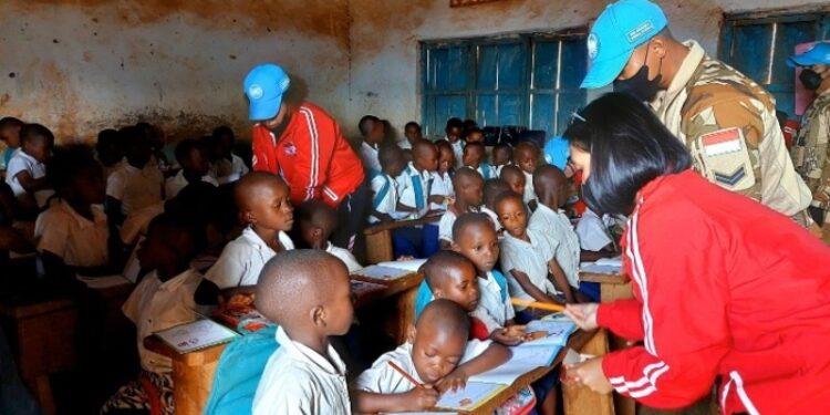 Ajak Generasi Muda Kongo Gemar Membaca