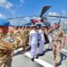 Prajurit KRI SIM-367 Terima Jam Komandan MTF Commander UNIFIL