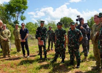 Inspeksi Puncak Waasops Panglima TNI di Latihan FTX HADR