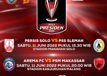 Persib Bandung Siap Jamu Tiga Klub Raksasa di PIALA PRESIDEN 2022