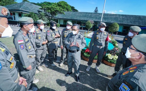 Tekan Penularan Covid-19, Yana Minta Satpol PP Perketat Pengawasan 