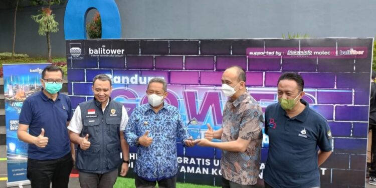Berikan Free Wifi di 40 Taman Kota, Bali Tower Turut Dukung Bandung Smart City