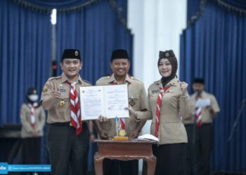 Lepas Kontingen Jabar, Anggota Pramuka Akan Dapat Beasiswa JFL