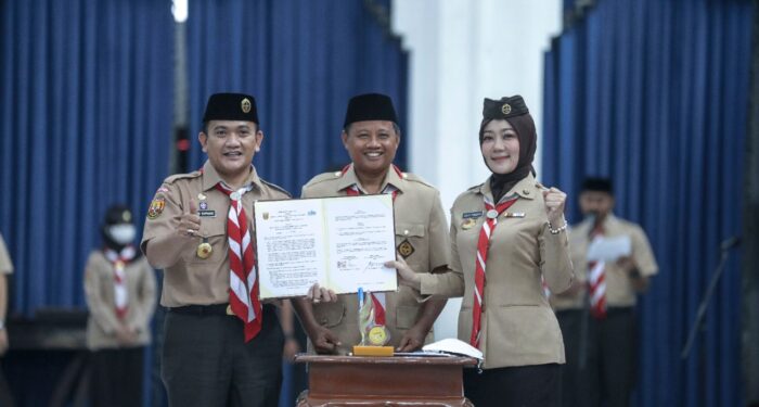 Lepas Kontingen Jabar, Anggota Pramuka Akan Dapat Beasiswa JFL
