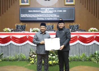 Hasil Rapat Paripurna DPRD Menyetujui Substansi Raperda RTRW Kota Bandung 2022-2042