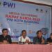 Rapat Kerja PWI Kota Bandung, Optimallkan Program Pembangunan dan Pemulihan Ekonomi Daerah