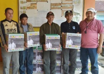 Pengusaha Muda Dadan Tri Salurkan Bantuan di Pakenjeng Garut