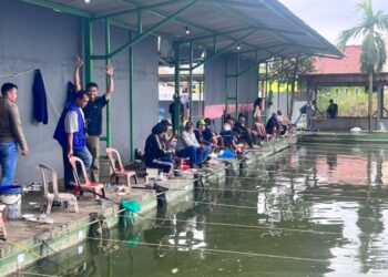 NPCI Kota Bandung Gelar Mancing Mania