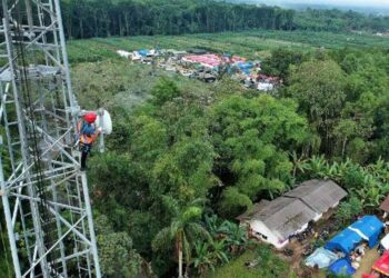Pasca Erupsi Gunung Semeru, Jaringan XL Aman