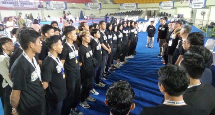 Taekwondo Jabar Sabet Juara Umum di Kejurnas 2022