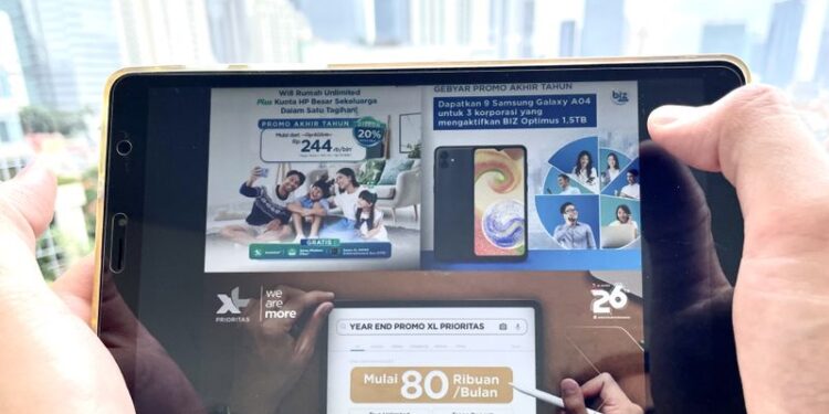 Sambut Tahun Baru, XL Axiata Gelar Promo Hingga 50 Persen