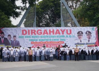 HAB 77 Kemenag Garut Berlangsung Meriah