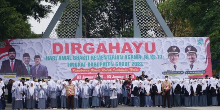 HAB 77 Kemenag Garut Berlangsung Meriah