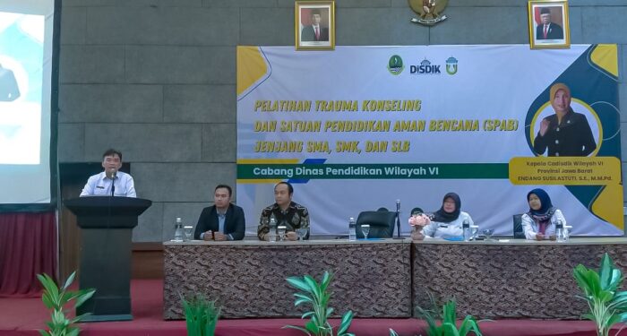 Cadisdik Wilayah VI Gelar Pelatihan Trauma Konseling
