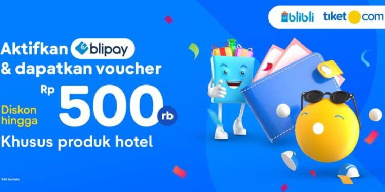Aktifkan Blipay, Dapatkan Voucher Ratusan Ribu Rupiah