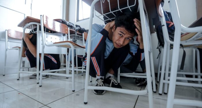 Bersama BPBD, SMAN 1 Padalarang Gelar Simulasi Penanggulanan Bencana