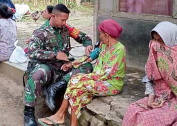 Ini Dia Sosok Serda Adi, Babinsa Yang Suka Membantu Warga Desa Malanggah