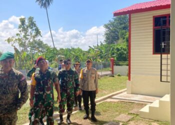 Wadan Kopassus Resmikan Klinik Kesehatan Latgabma Malindo Darsasa