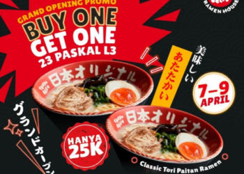 Hadir di Bandung, Tokyo Belly Ramen House Luncurkan Promo Beli 1 Gratis 1
