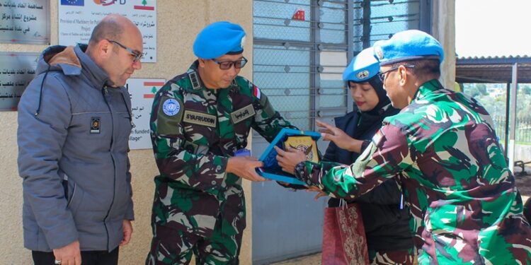 Pembinaan Teritorial, Satgas Indobatt XXIII di Lebanon Selatan Gelar Key Leaders Engagement