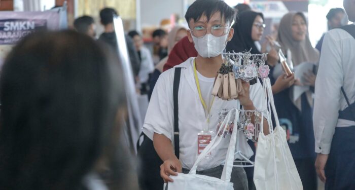 Ratusan Siswa SMK Jabar Meriahkan Pesta Wirausaha Muda