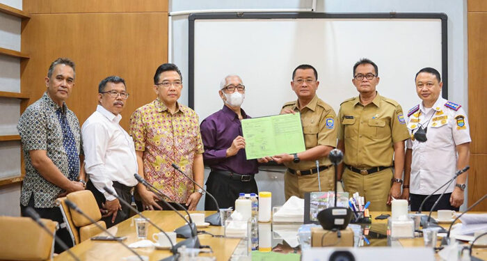 Pemkot Terima Aset Seluas 1.018 Meter Persegi di Pasar Induk Caringin