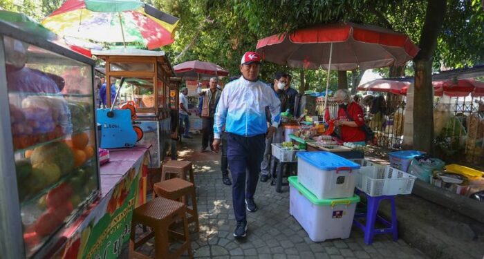 Ratusan PKL Siap Direlokasi Ke Dalam Taman Tegalega