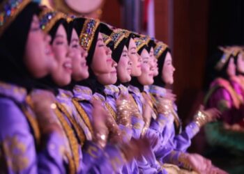 Tarian Ratoeh Jaroe Warnai Gebyar Hardiknas Jabar 2023