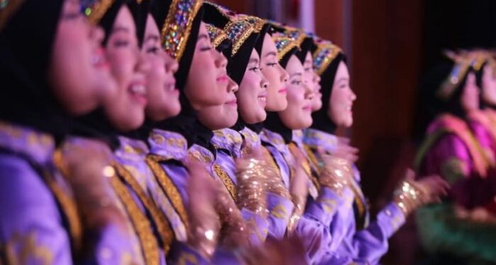 Tarian Ratoeh Jaroe Warnai Gebyar Hardiknas Jabar 2023