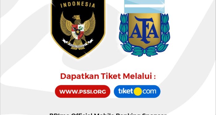 Begini Cara Beli Tiket Indonesia VS Argentina Fifa Match Day di tiket.com