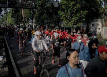 Warga Antusias Sambut CFD Dago