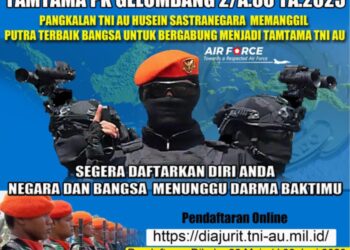 Berminat Masuk TNI AU? Ini Syaratnya