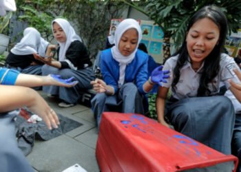 Berbagai Kegiatan, Hiasi Peringatan Hari Lingkungan Hidup di SMK PI