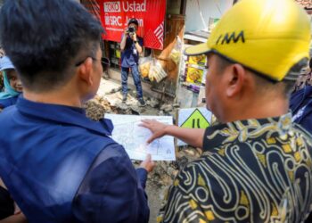 Puluhan Ribu Warga Buah Batu Kini Nimati Air PDAM Tirtawening
