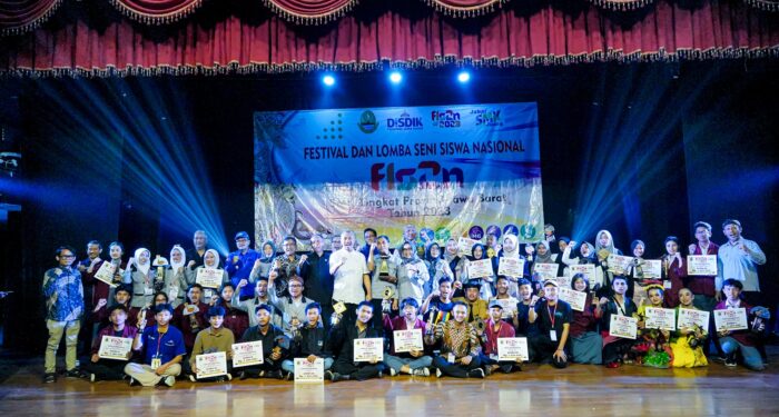 Keren Abis, Kota Bandung Sabet Juara Umum FLS2N SMK 2023