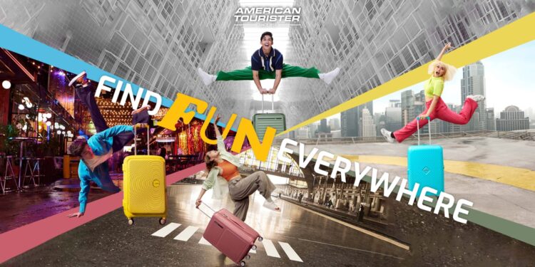Usung Semangat Jiwa Muda, Samsonite Kampanyekan American Tourister