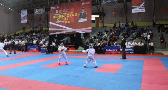 Wow, Karateka Cilik Ini Raih Juara di Ajang Kemenpora Cup 2023